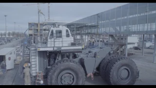 Liebherr - Relive the Mining Equipment set up BAUMA2016