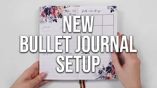 NEW Bullet Journal Setup 💜 Traveler's notebook