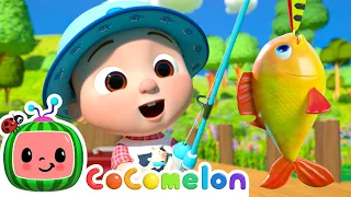 12345 Once I Caught A Fish Alive! 🐠 | CoComelon Kids Songs & Nursery Rhymes