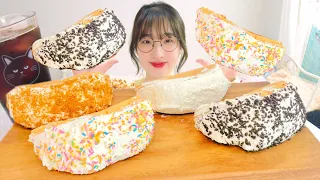 크림 폭탄 카페인중독 와플 먹방 ASMR / CREAM WAFFLE MUKBANG