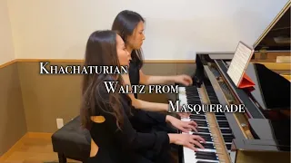 A.ハチャトゥリアン：組曲《仮面舞踏会》より「ワルツ」ピアノ連弾版/Masquarade/Waltz/A. Khachaturian/piano 4 hands