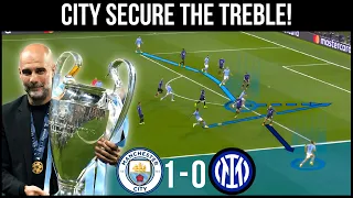 Match Analysis: Man City 1-0 Inter |How Man City Secured The Treble|