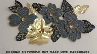 Handmade Metal craft at home||Unique expensive looking DIY made with cardboard