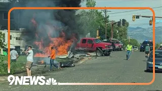 People recall the moment a small plane crashed in their Arvada neighborhood