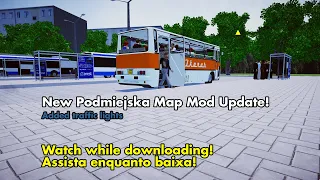 Route 191 on Podmiejska Map with Ikarus 211 | Traffic Light System in Action! 🚦Download new Update