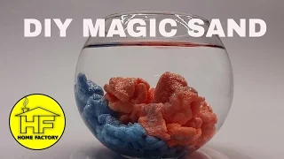 DIY Magic Sand That Never Gets Wet - Aqua sand