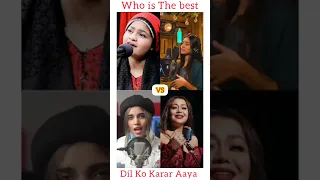 Dil Ko Karar Aaya || by Yumna Ajin, Dristy Anam, Aish, Neha Kakkar || #shorts