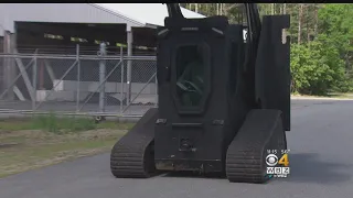 Inside Look At New Armored Vehicles Used During SWAT Standoffs