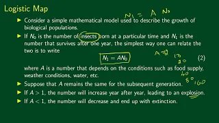 07. Chaos: Logistic Map 1