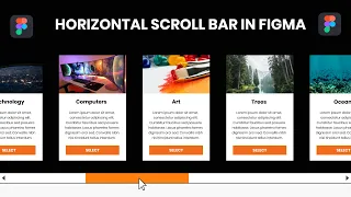 Figma Horizontal Scroll Bar | Figma Horizontal Scroll Indicator (2022)