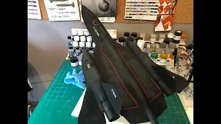 Testors 1/48 Scale SR-71 Build Part 3: Paint