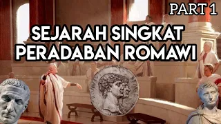Sejarah Singkat Peradaban Romawi (Awal Berdiri Kota Roma hingga Akhir Masa Republik) | Part 1