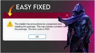 How to fix error code 2503 and 2502 in windows 10 & 11 2024
