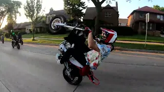 Supermoto Bikelife Rideout 🔥🔥🔥 Sumo Stunters 2021 Milwaukee