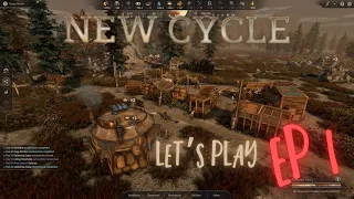 Apocalyptic survival city builder - New Cycle - Let's Play Episode 1