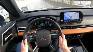 2022 Mitsubishi Outlander GT PREMIUM - POV TEST DRIVE