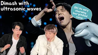 Koreans React To Dimash Ultrasonic waves Vocal Compilation For the first time