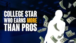 College Star EARNS More than Pros 😮 I Clutch #Shorts