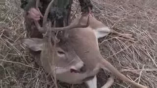 12 year old shoots his FIRST BUCK 600yards - Stuck N the Rut 44