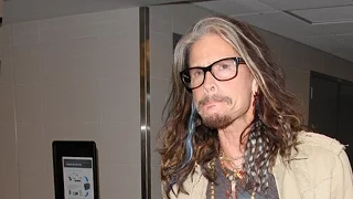 Hardworking Steven Tyler Gets Filled In On Current Events