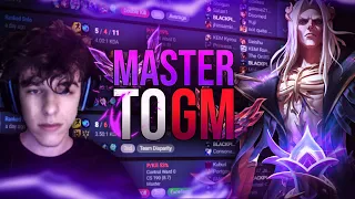I WENT FROM MASTERS TO GRANDMASTERS IN 1 SITTING..... CHALLENGER NEXT!!
