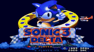 Sonic 3C Delta (Pre-Final Version) ✪ Full Game Playthrough (1080p/60fps)