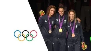 Francisca wins Women's Individual Foil Gold - London 2012 Olympics
