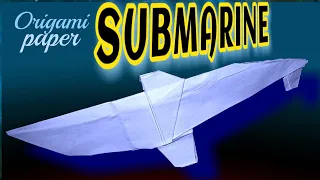 Origami paper Submarine