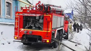 В КТОСе «Закаменском» сгорел деревянный дом