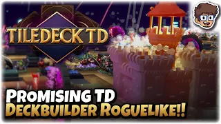 Promising Tower Defense Deckbuilder Roguelike!! | Let's Try Tiledeck TD