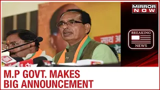 CM Shivraj Singh Chouhan makes big announcement, Government jobs to be reserved for state’s youth