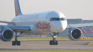 20 Close Up Takeoffs & Landings Manchester Airport