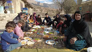 Cooking Meat Stew with Rice in Village Way _ Village Lifestyle of Iran (2022)