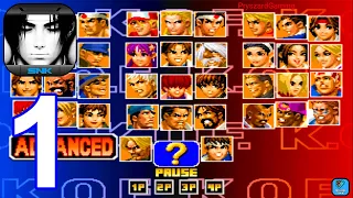 THE KING OF FIGHTERS '98 Mobile - Gameplay Walkthrough Part 1 Single Player (iOS,Android Gameplay)