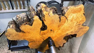 Woodturning:  The Cookie Burl! 🍪