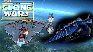 Star Wars the Clone Wars - Massive Epic Space Battle! (Cinematic) | Empire At War