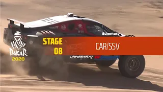 Dakar 2020 - Stage 8 (Wadi Al-Dawasir / Wadi Al-Dawasir) - Car/SSV Summary