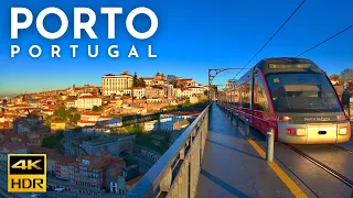 PORTO Portugal - Porto SUNRISE walk 4K HDR