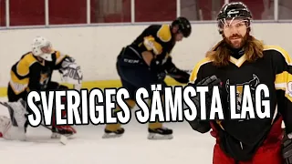 Spelar match med Sveriges sämsta hockeylag