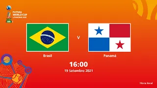 Brasil v Panamá | Copa do Mundo FIFA de Futsal de 2021 | Partida completa