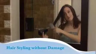 How to style hair without damage