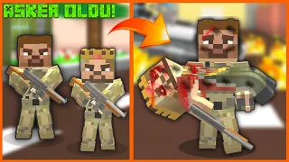 ARDA AND WIND BECOME SOLDIERS, THE WIND WAS HIT IN THE WAR! 😢 -Minecraft