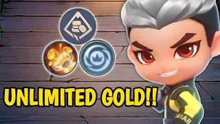 UNLIMITED GOLD | CHOU SKILL 1 X THE MORE, THE MERRIER !! Magic Chess Best Synergy 2024