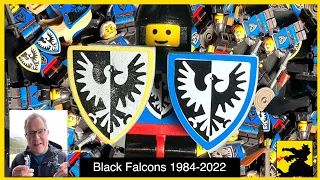 All Black Falcon sets from 1984 to 2022