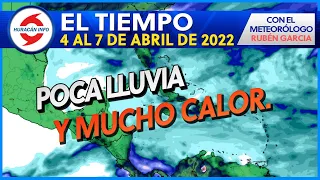 Lluvias en Centroamérica y Florida. Tiempo severo en Texas.