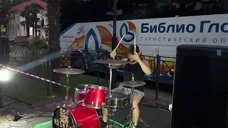 ANIVAR - ЛЮБИМЫЙ ЧЕЛОВЕК & Drum Cover MDSHOW #mdshow #streetmusic #streetdrummer