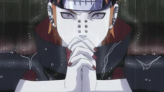 Naruto Shippuden - Girei OST with raining and thunder sound 1H