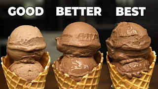 Chocolate Ice Cream Made with MAXIMUM Flavor