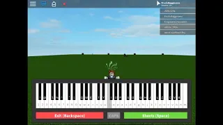 Calum Scott - You are the Reason (Roblox Piano)