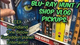 Shop Vlog. Blu-ray DVD Hunting. & Pickups.   #cex #bluray #forbiddenplanet